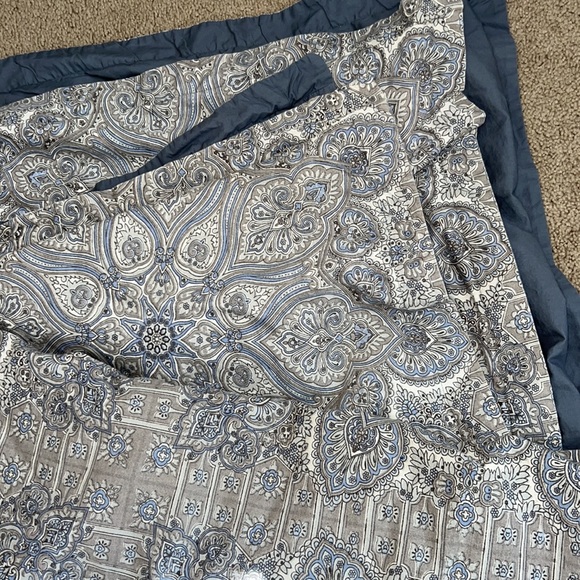 Pottery Barn Vivianna Print Duvet Cover and Euro Shams - Picture 6 of 11